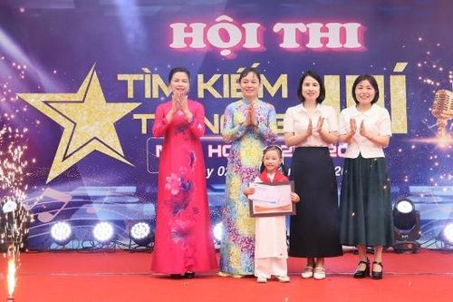 Chung kết hội thi 'Tìm kiếm tài năng nhí năm học 2025 - 2026' tại Trường Mầm non Trần Nguyên Hãn