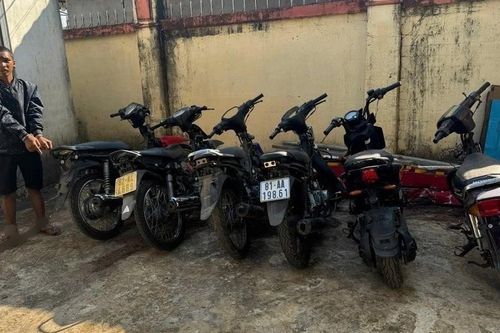 Công an tỉnh Gia Lai tạm giữ đối tượng chuyên trộm cắp xe máy