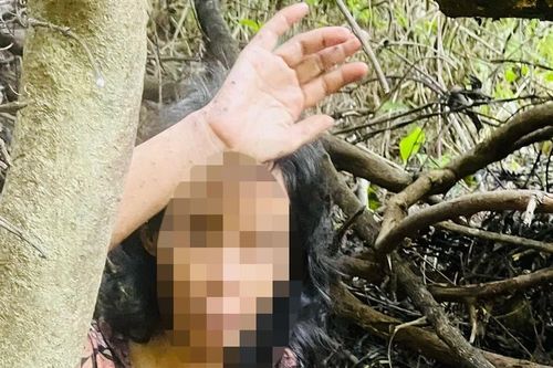 Công an xã Bình Phú giải cứu người phụ nữ bị lạc trong rừng
