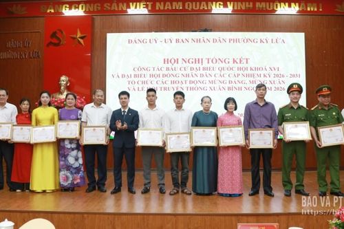 Phường Kỳ Lừa tổng kết công tác bầu cử và các hoạt động mừng Đảng, mừng xuân