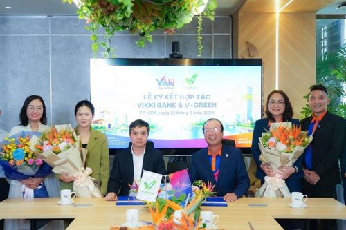 V-Green và Vikki Bank hợp tác mở rộng hạ tầng trạm sạc xe điện toàn quốc
