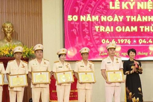 Phó Bí thư Tỉnh ủy Lâm Đồng Phạm Thị Phúc dự kỷ niệm 50 Ngày thành lập Trại giam Thủ Đức