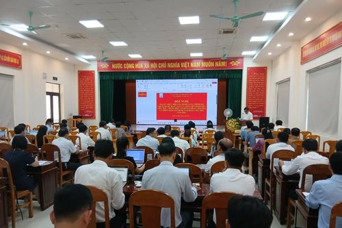 Sơ kết kế hoạch nâng trình độ chuẩn được đào tạo của giáo viên