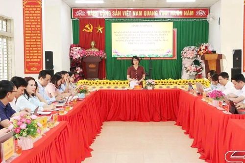 Đoàn giám sát làm việc về công tác bầu cử tại các xã Mường Chanh, Chiềng Mung, Chiềng Mai, Phiêng Cằm, Tạ Khoa