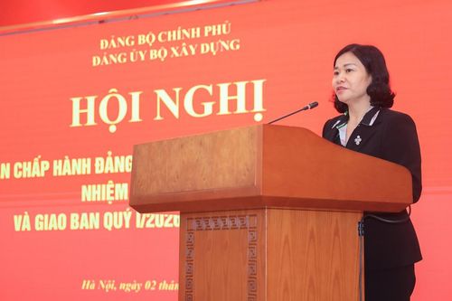 Hội nghị lần thứ 4 BCH Đảng bộ Bộ Xây dựng: Quyết tâm thực hiện thắng lợi nhiệm vụ quý II