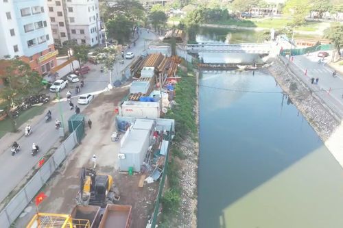 Tăng tốc về đích hạng mục xây dựng tuyến cống sông Lừ