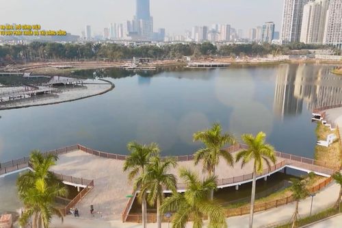 Công viên hạ rào, diện mạo thay đổi