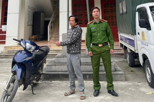 Công an xã Vinh Quý bắt đối tượng trộm xe máy sau 3 giờ tiếp nhận tin báo