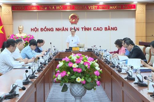 Ban Kinh tế - Ngân sách HĐND tỉnh thẩm tra dự thảo Nghị quyết về dự án đầu tư cao tốc Đồng Đăng - Trà Lĩnh