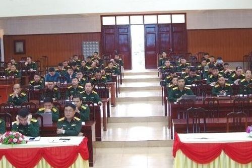 Tập huấn triển khai trực tuyến thủ tục hành chính về công tác tuyển sinh quân sự