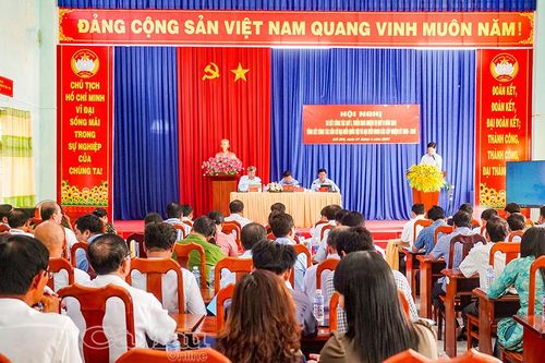 Xã Đất Mới cần tập trung đẩy nhanh tiến độ đầu tư công