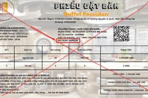 Cảnh báo thủ đoạn giả danh nhà hàng để lừa đảo