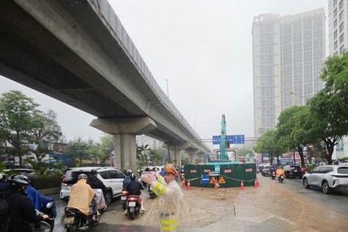 Chủ động bảo đảm trật tự, an toàn giao thông tại các công trình chống ngập trên toàn thành phố
