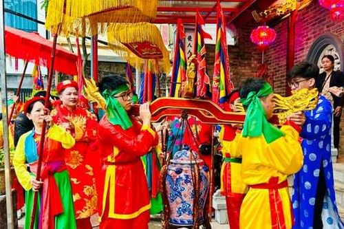 Lễ hội đình Giáp Nhị: Gìn giữ giá trị văn hóa truyền thống giữa lòng đô thị