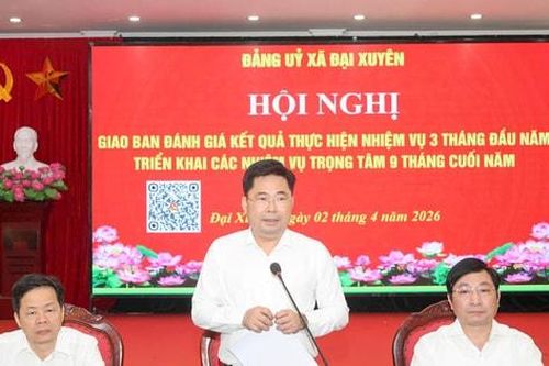 Xã Đại Xuyên triển khai nhiệm vụ 9 tháng cuối năm, quyết tâm tháo gỡ điểm nghẽn