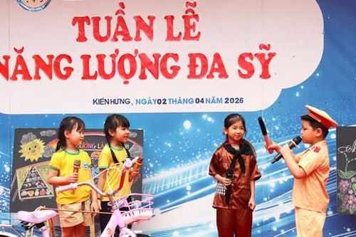 Tuần lễ năng lượng Đa Sỹ: Sân chơi trải nghiệm giúp trẻ phát triển toàn diện
