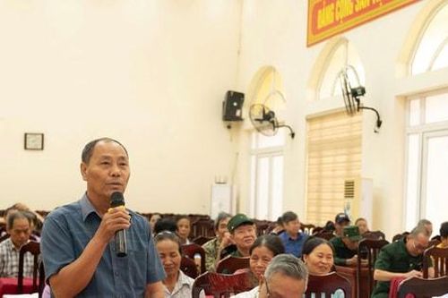 Xã Ứng Thiên: Cử tri kiến nghị về đất đai, hạ tầng, môi trường