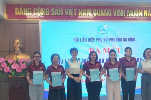 Ba Đình ra mắt câu lạc bộ nữ doanh nhân, mở rộng kết nối và phát triển
