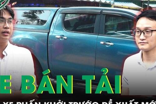 Chủ xe bán tải 'trút bỏ gánh nặng' trước đề xuất mới