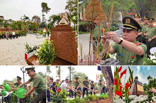 Công an Hà Nội dâng hương tưởng niệm Anh hùng lực lượng vũ trang nhân dân Võ Thị Sáu