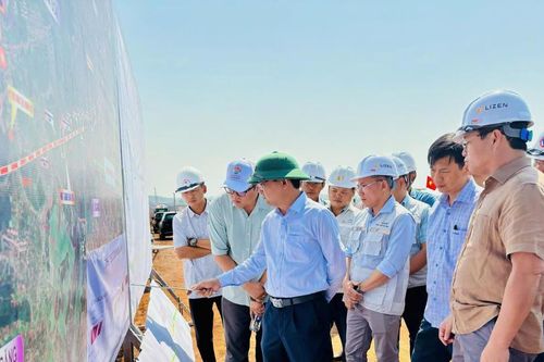 Gia Lai: Kiểm tra tiến độ thi công Dự án thành phần 3 cao tốc Quy Nhơn-Pleiku