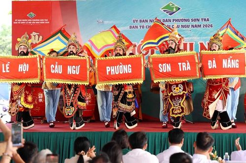 Rộn ràng khai hội Cầu ngư Sơn Trà 2026