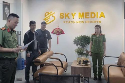 Công an Hà Nội bắt giữ nhóm lừa đảo tại Công ty Sky Media