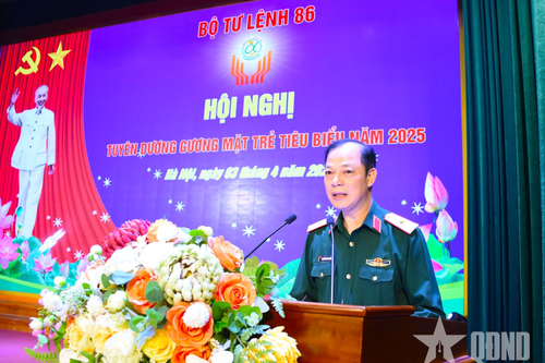 Bộ tư lệnh 86 tuyên dương gương mặt trẻ tiêu biểu năm 2025
