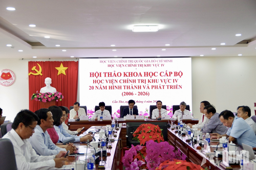 Học viện Chính trị khu vực IV: Khẳng định giá trị 'văn hóa trường Đảng' vùng Đồng bằng sông Cửu Long