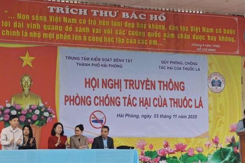 Xây dựng trường học không khói thuốc: Mỗi học sinh là một tuyên truyền viên