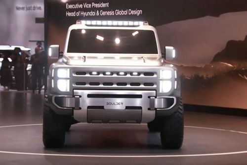 Cận cảnh Hyundai Boulder Concept ra mắt tại Mỹ