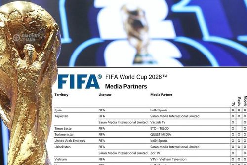 Điểm tin thể thao 3/4: VTV sở hữu bản quyền World Cup 2026, Chủ tịch LĐBĐ Italy từ chức