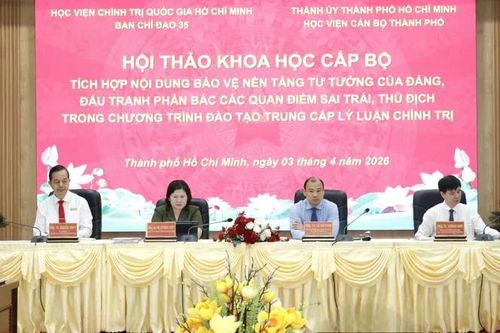 Đổi mới đào tạo lý luận chính trị để tăng cường bảo vệ nền tảng tư tưởng của Đảng