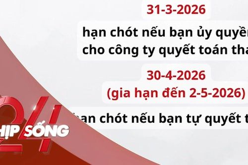 NHỊP SỐNG 24: Có thể tự quyết toán thuế thu nhập cá nhân trên điện thoại