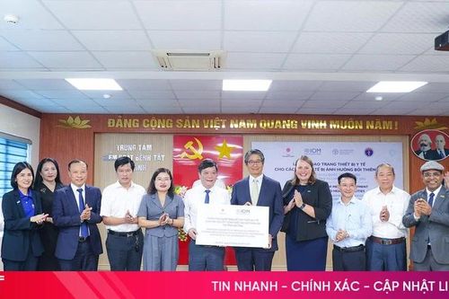 Hà Tĩnh tiếp nhận nguồn viện trợ y tế trị giá 2,28 tỷ đồng