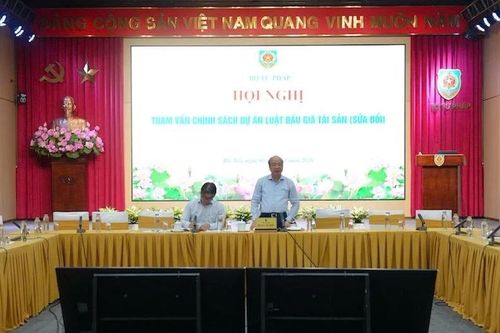 Bộ Tư pháp tham vấn chính sách dự án Luật Đấu giá tài sản (sửa đổi)
