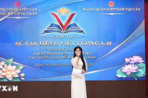 Tôn vinh tiếng Việt: Cầu nối gìn giữ quan hệ đặc biệt Việt Nam-Lào mãi vững bền