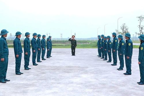 Những chiến sĩ 'Sao vuông' trên thao trường huấn luyện