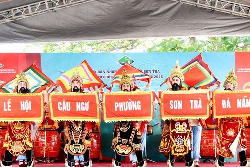 Khai mạc Lễ hội Cầu ngư phường Sơn Trà năm 2026