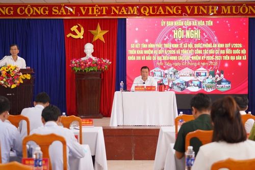 Hòa Tiến thu ngân sách hơn 24,25 tỷ đồng, giải quyết 100% hồ sơ đúng hạn
