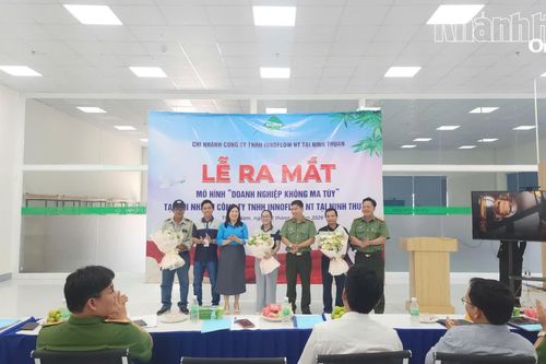 Ra mắt mô hình 'Doanh nghiệp không ma túy'