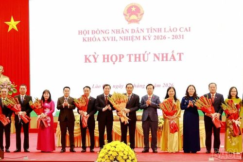 Chủ tịch Quốc hội phê chuẩn kết quả bầu chức vụ Chủ tịch HĐND, Phó Chủ tịch HĐND tỉnh Lào Cai, nhiệm kỳ 2026 - 2031