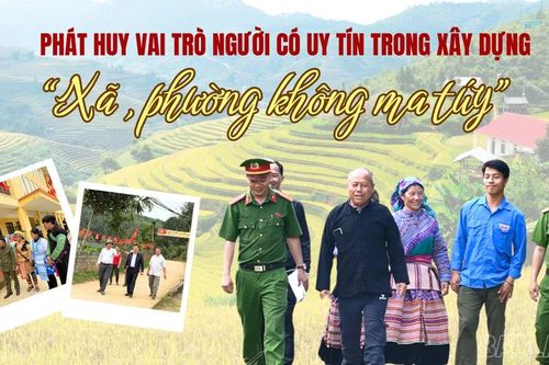 Phát huy vai trò người có uy tín trong xây dựng 'Xã, phường không ma túy'
