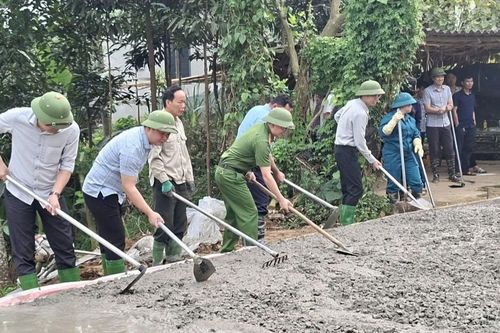 Một số địa phương phát động phong trào xây dựng đường giao thông nông thôn năm 2026