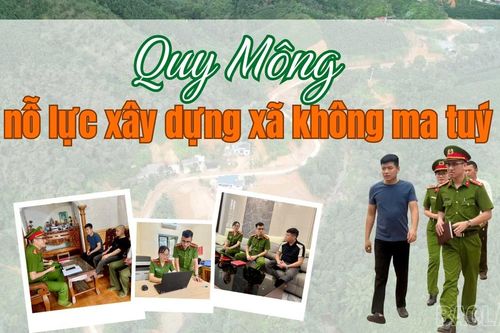 Quy Mông: Nỗ lực xây dựng xã không ma túy