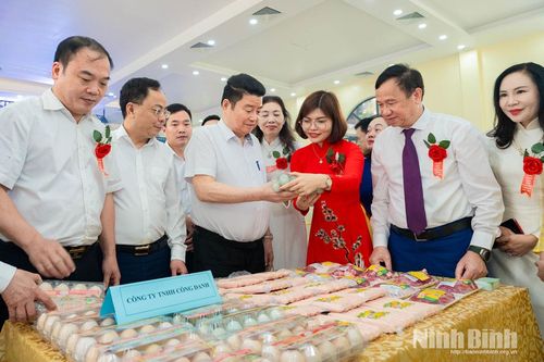 Kết nối giao thương nông sản, mở rộng thị trường, lan tỏa giá trị sản phẩm OCOP Ninh Bình