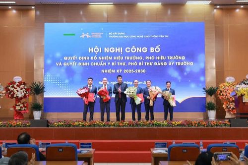 Bổ nhiệm, chỉ định lãnh đạo Trường Đại học Công nghệ GTVT giai đoạn 2025 - 2030