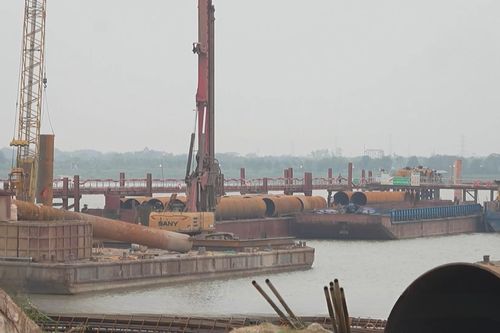 Dự án cầu Thượng Cát tăng tốc hoàn thành đúng tiến độ