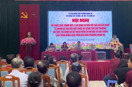 Phường Hồng Hà nỗ lực đẩy nhanh GPMB cầu Trần Hưng Đạo