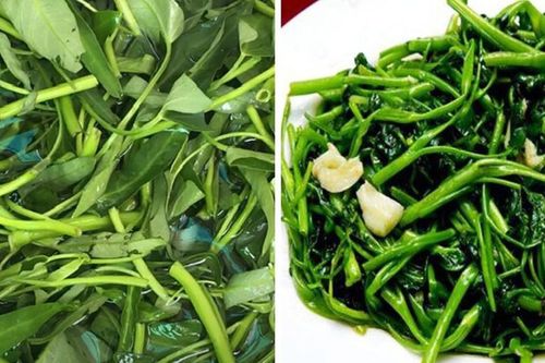 Bị sỏi thận ăn rau muống được không?